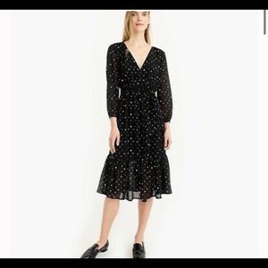 J. Crew Point Sur Faux Wrap Dress
